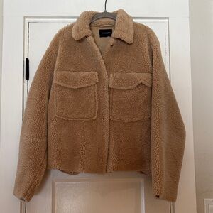 Dolce Cabo Tan Teddy Jacket